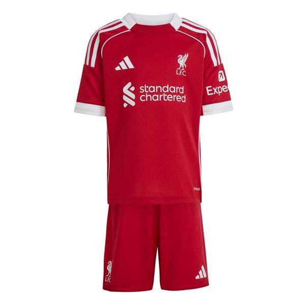 Camiseta Liverpool Primera equipo Niño 2025-26